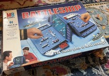 Vintage 90s Battleship Board