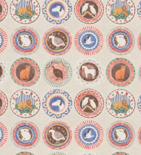 Baker curtain fabric - gp,