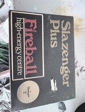 *VINTAGE*  Slazenger Plus Fireball High Energy Centre Golf Balls X12 Wrapped 