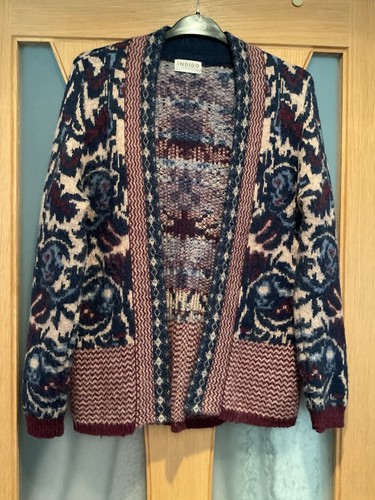 Indigo cardigan sz 12 - indigo,