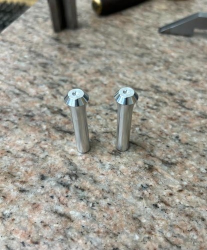 Datsun billet door lock knobs - billet,