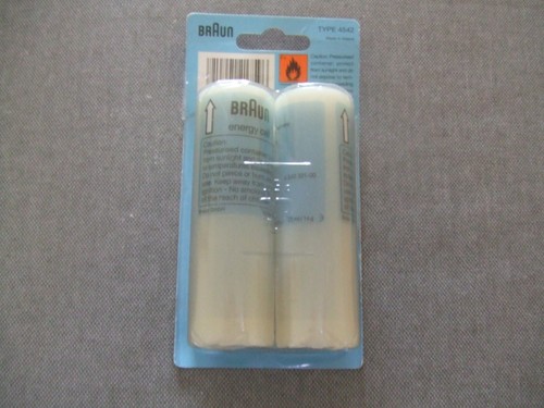 Braun gas energy cells - gas, new