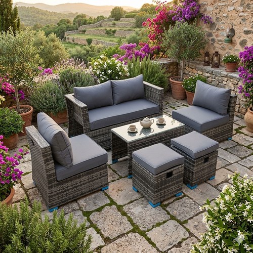 Rattan wicker conservatory - wicker,