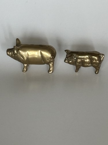 Vintage solid brass - 2,