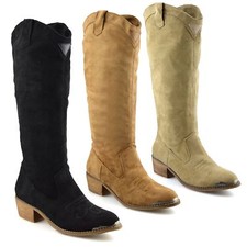 Ladies Womens Girls Mid Calf