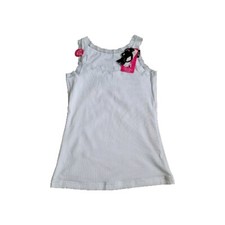 Maidenform Flexees Firm Control Fat Free Dressing Lace Trimmed Cotton Rib Tank M