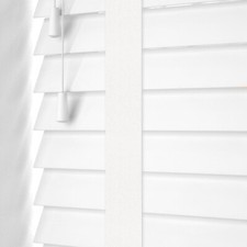 White faux wood taped - white,