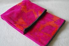 Kenzo Hana Pop Shakuyako Orange/Pink Peony Flower Bath Towel