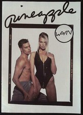 Rare Sexy 1991 DEBBIE MOORE Pineapple SWIMWEAR Catalog / Catalogue TERRI SEYMOUR