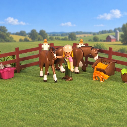 Playmobil horse paddock - playmobil,