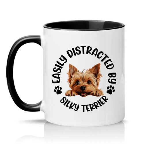Easily distracted silky - distracted, by