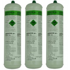 3 X Argon CO2 Disposable