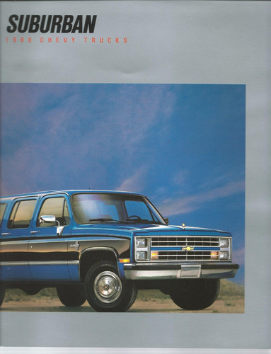 1988 chevy suburban brochure - 1988,