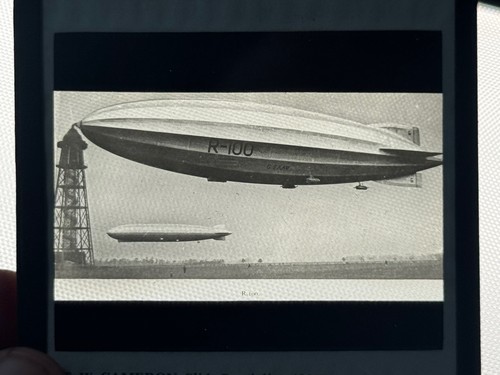 Vintage 1930 glass slide - vintage,