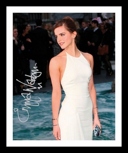 Emma watson autograph signed - autograph, &