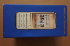 NOKIA C3-01 GOLD EDITION PHONE 18 KARAT GOLD PLATED 5MP Camera-Unlocked-Boxed