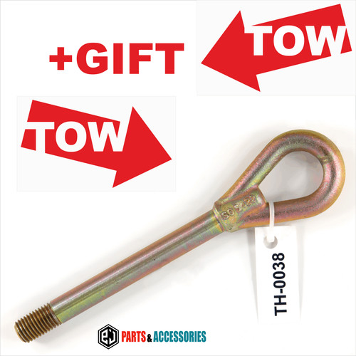 Tow hook ring towing lug