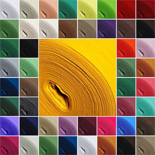 Felt craft fabric - 50, colours