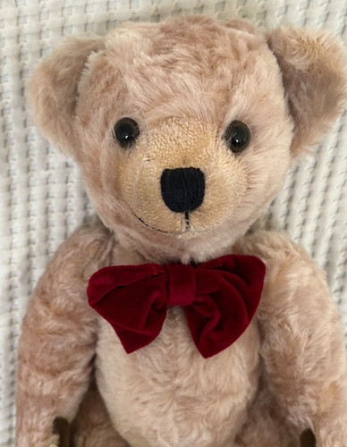 Deans mohair teddy bear - mohair,
