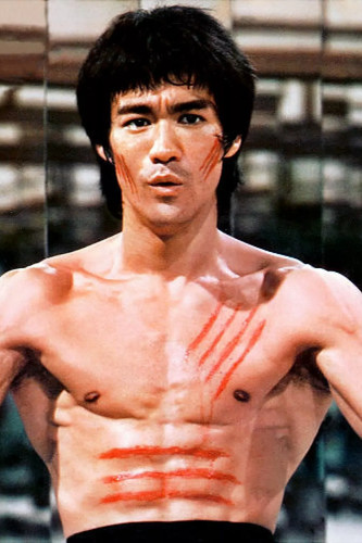 Actor bruce lee 4x6 - lee,