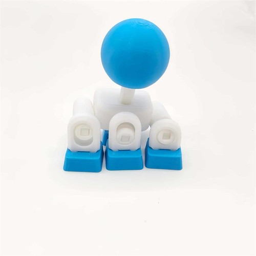 Printed keyboard joystick - 3d,