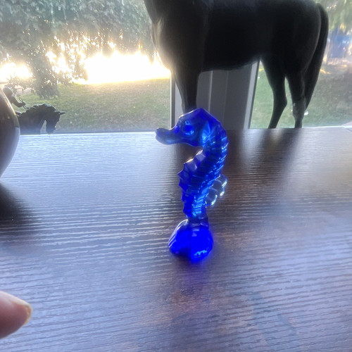 Sevres france blue crystal - sevres,