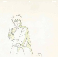 Dragon Ball Original Animation Production Genga Not Cel Young Roshi