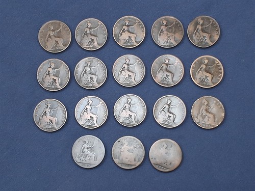 Victorian pennies 1865 - 1865,