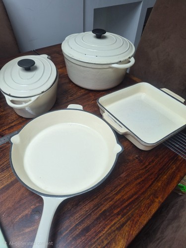 Cream cast iron - 4, piexe