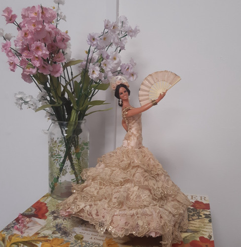 Vintage spanish souvenir doll - spanish,