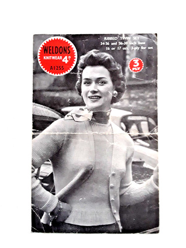 Weldons vintage knitting - vintage,