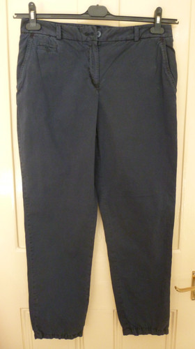 Ladies navy cotton - m, s