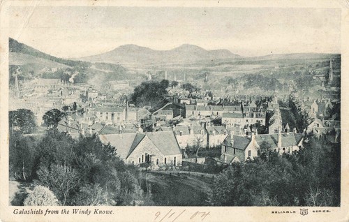 Galashiels from the windy - from,