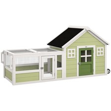 64 Inch Rabbit Hutch with
