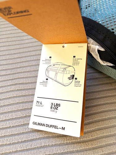 The north face gilman duffle - the,