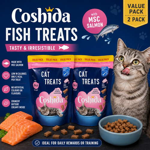 Coshida cat treats - cat, kcal