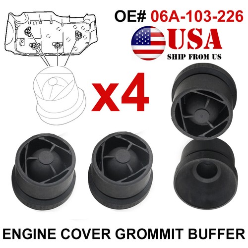 Engine cover grommet - cover,