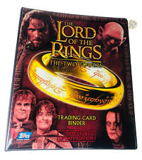 Topps Card Folder Binder Lord of the Rings Official VGC CCG  Storage ra