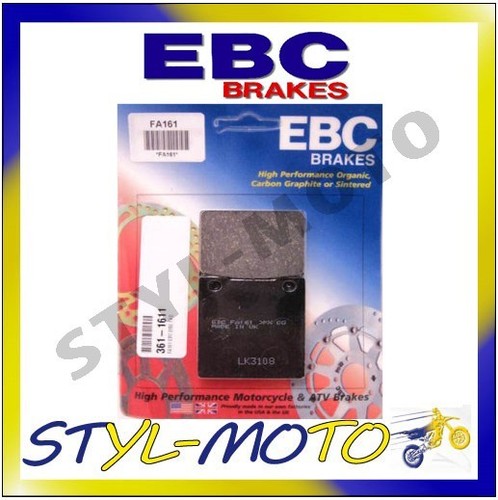 Rear ebc organic brake pads - ebc,