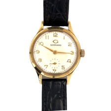 Garrard 9ct gold mechanical - garrard,