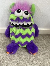 Worry Monster Purple And Green Soft Plush Toy