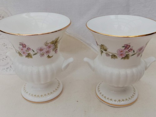 Pair vintage wedgewood bone - pair,