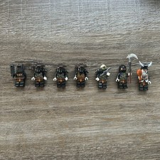 LEGO Ninjago charcters x7 Hunted, Chew Toy, Skullbreaker and more, used    