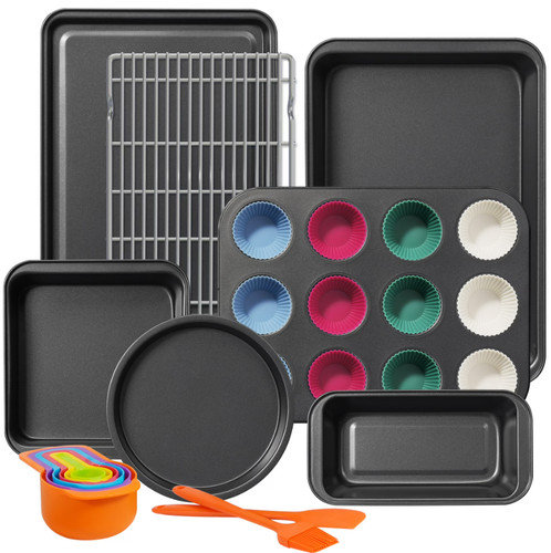 22pcs nonstick carbon steel - 22pcs,