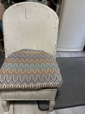 Mid Century Vintage Loyd Loom Nursery Chair Low Tub - Been Refurnished  STDB