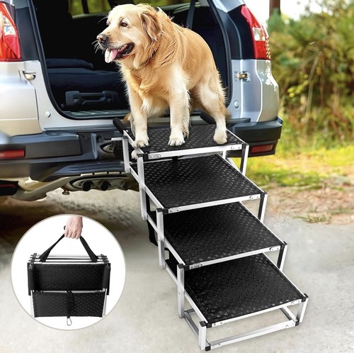 Foldable dog stairs non slip - stairs, non-slip