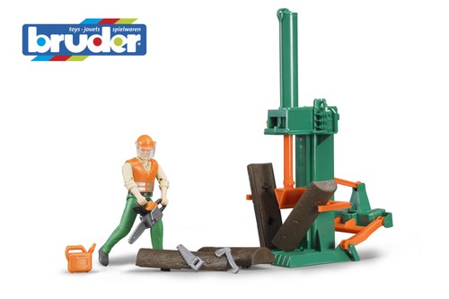 Bruder bworld forestry worker - bruder,