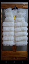Faux Fur Mid Length Gilet