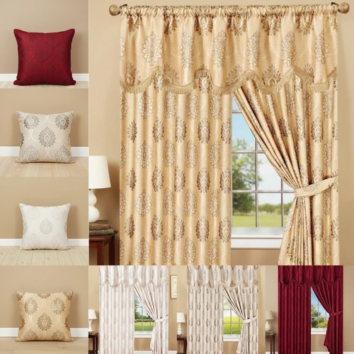 Luxury jacquard pencil pleat - luxury,