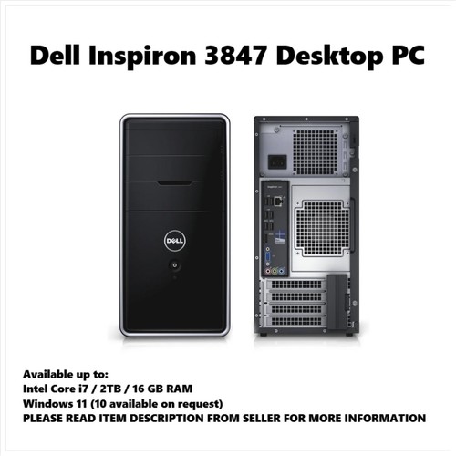 Dell inspiron 3847 desktop - 3847,